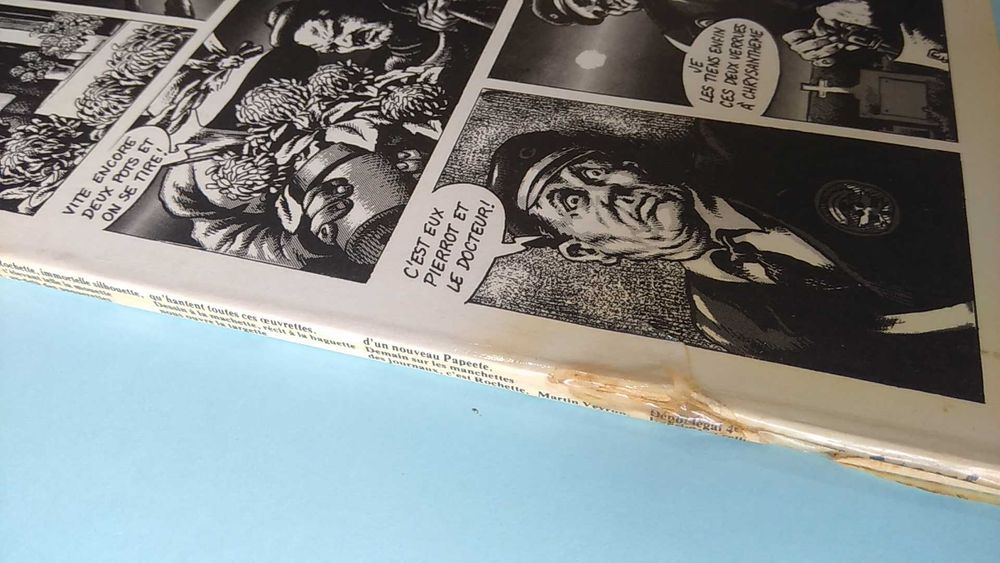 Les dépoteurs de chrysanthèmes - Jean-Marc Rochette - Ed Futuropolis