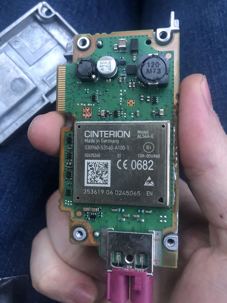 Audi MIB2 High MMI 3g lte модем европа cinterion als6a-e