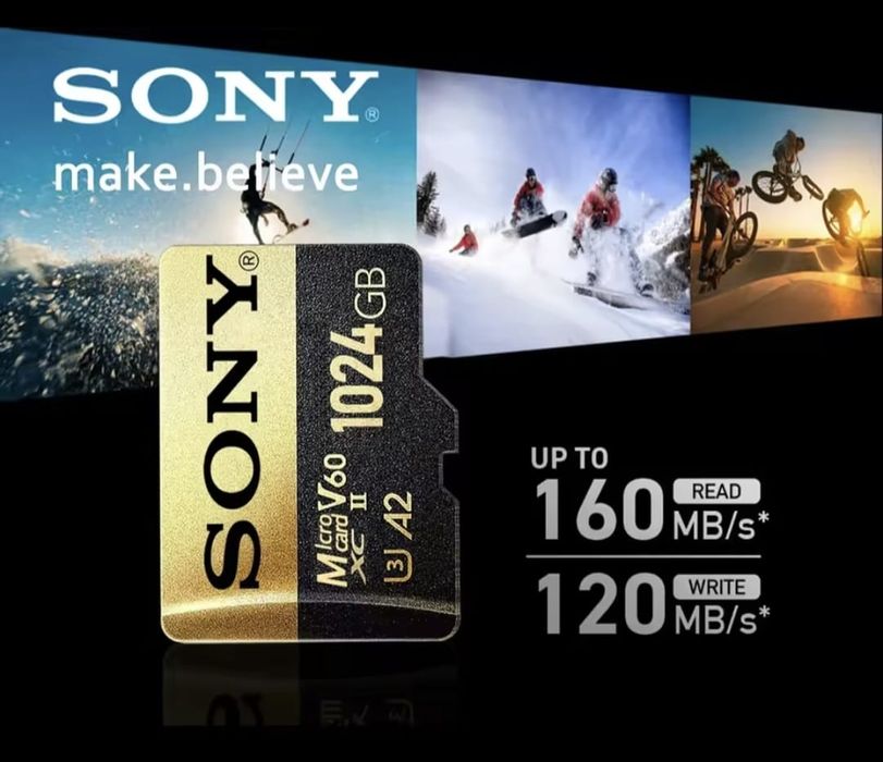 Карта пам'яті Sony 1TB microSD