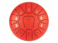 Hayman  - steel tongue drum 10" Red