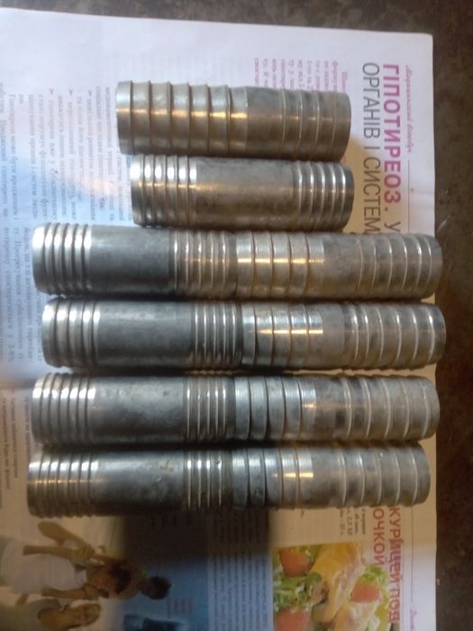 Штуцера шланговые нержавеющей стали