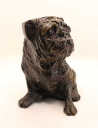 Miniatura cerâmica cão "PUG" da Becara Madrid