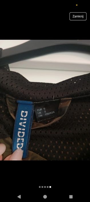 Kurtka wiatrówka męska lekka przeciwdeszczowa