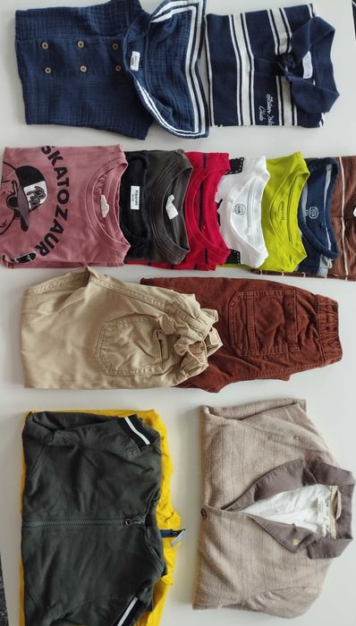 Zestaw markowych ubrań 116/122 newbie, hm, mayoral, KappAhl, cool club