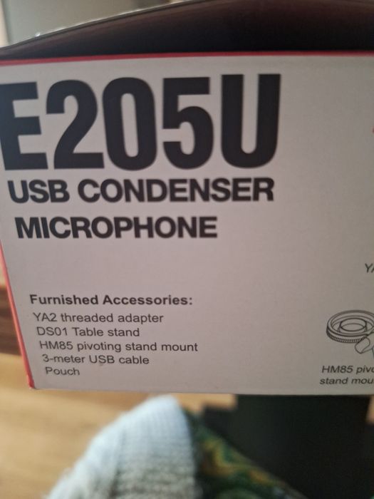 mikrofon pojemnościowy superlux E205