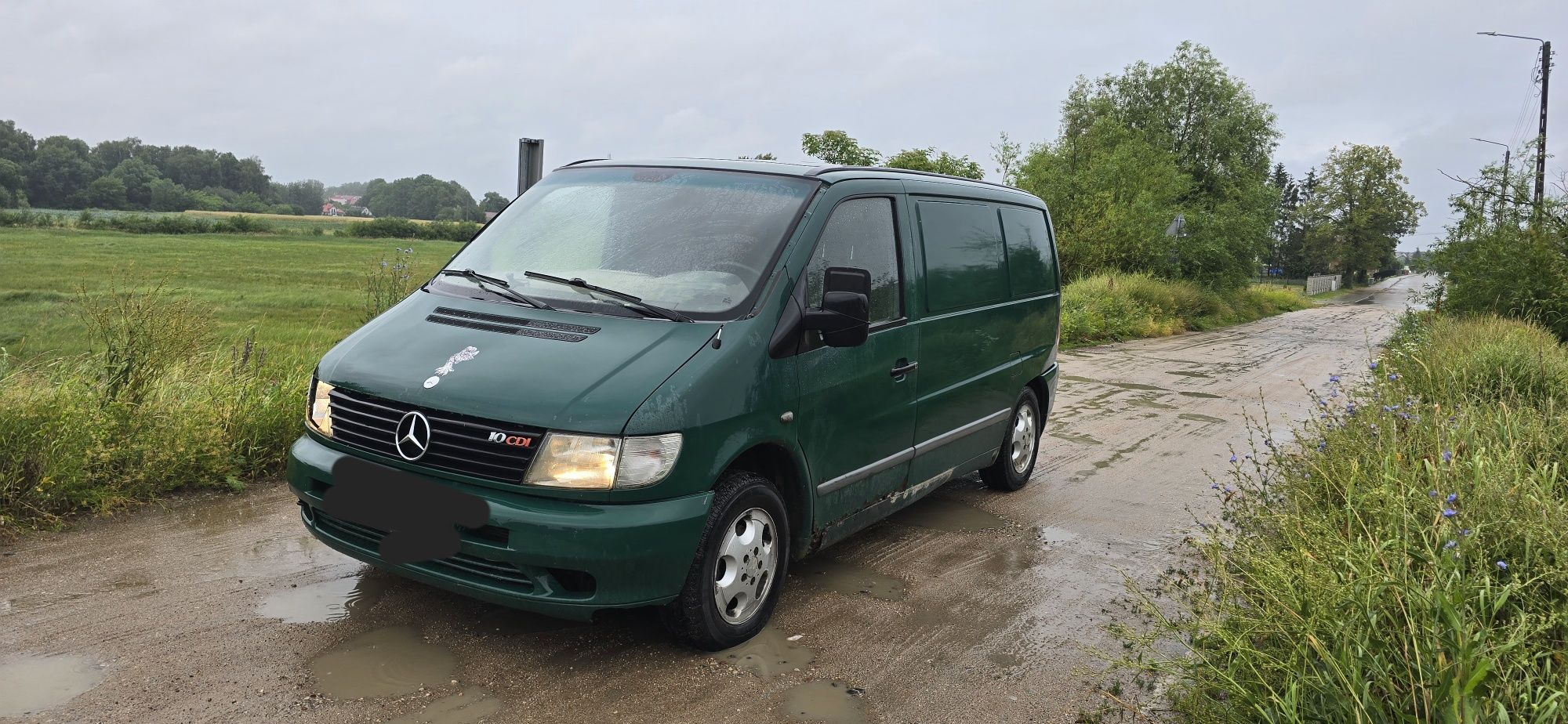 mercedes vito 2.2cdi 2002r klima blaszak sprawny