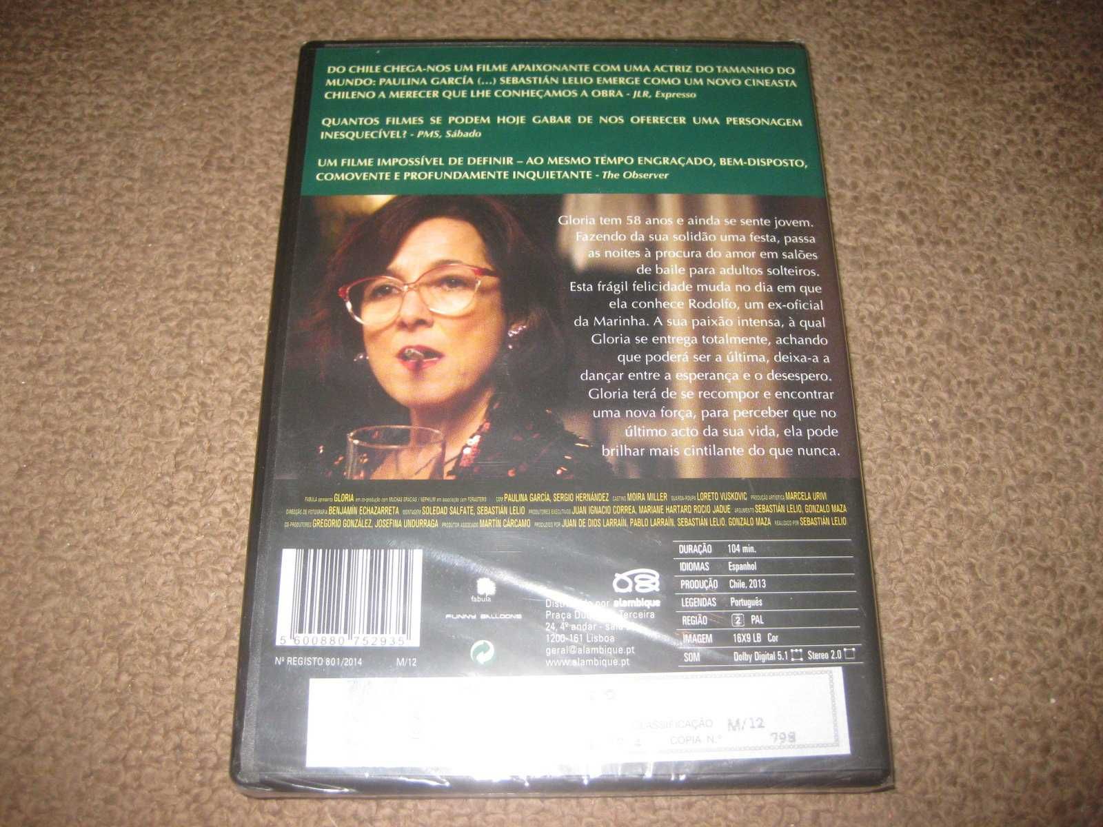 DVD "Gloria" com Paulina Garcia/Selado!