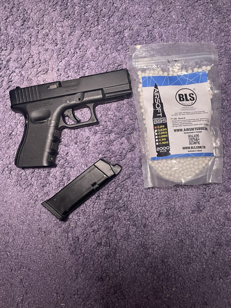 Игрушечный Glock-19 WE Tactical gen4