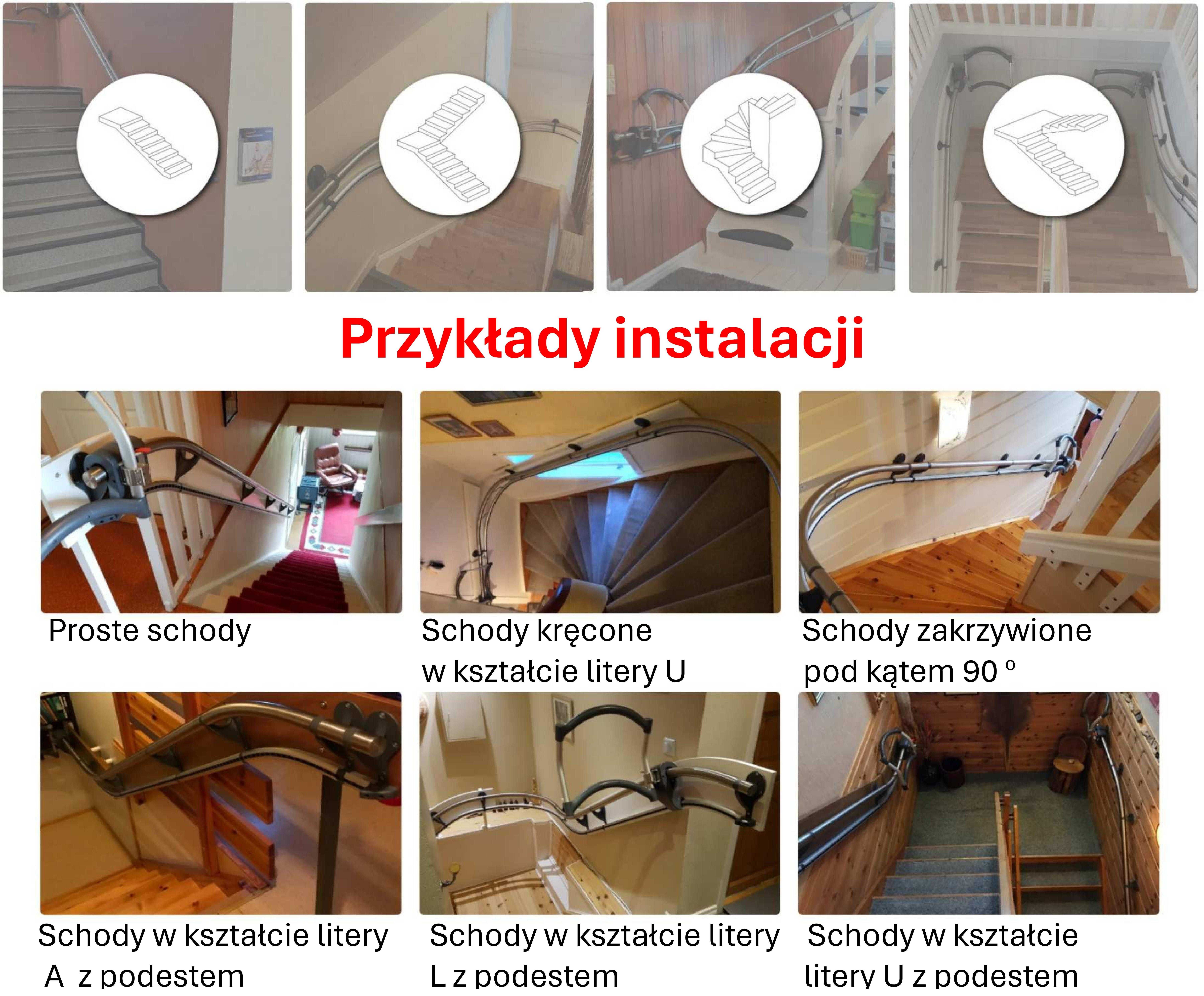 AKTYWNA PORĘCZ - Łatwiejsze Staje się Możliwe - Chodzenie po schodach