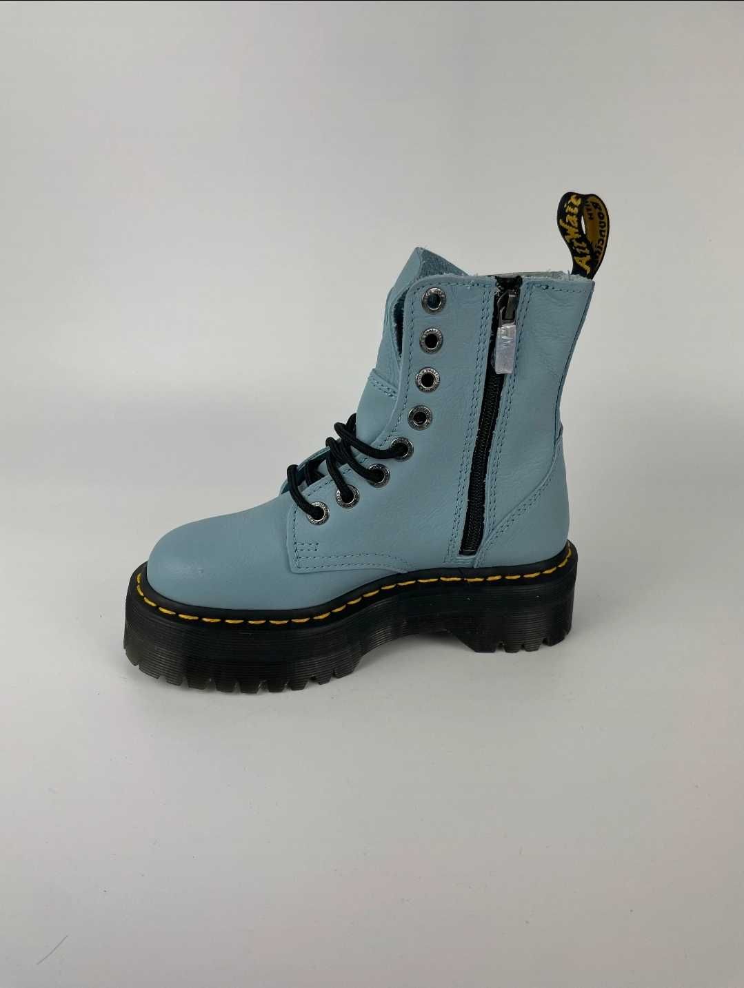 Dr. Martens pastelowe niebieskie glany Jadon II rozm 36 [394]