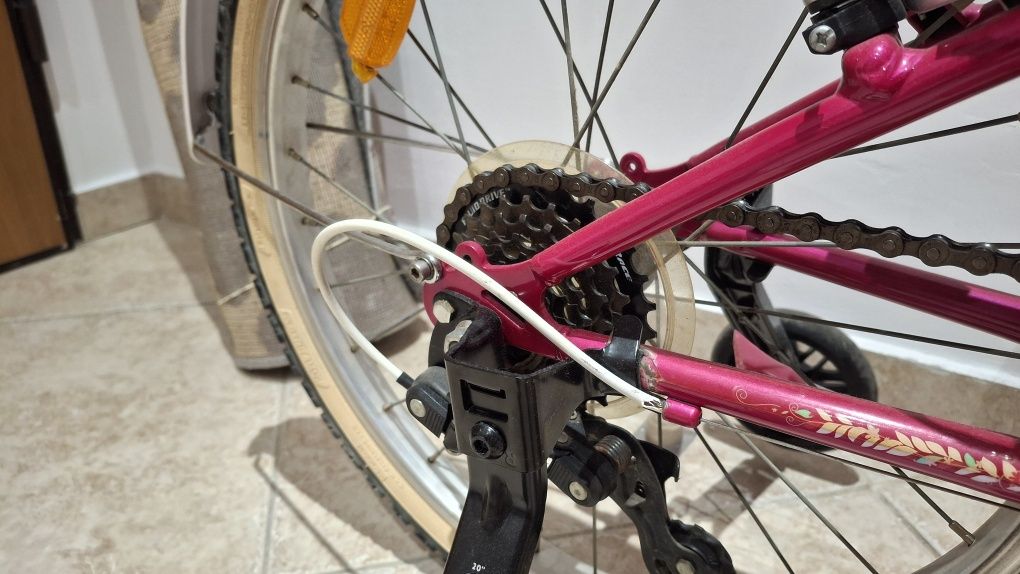 Bicicleta criança B-twin com mudanças