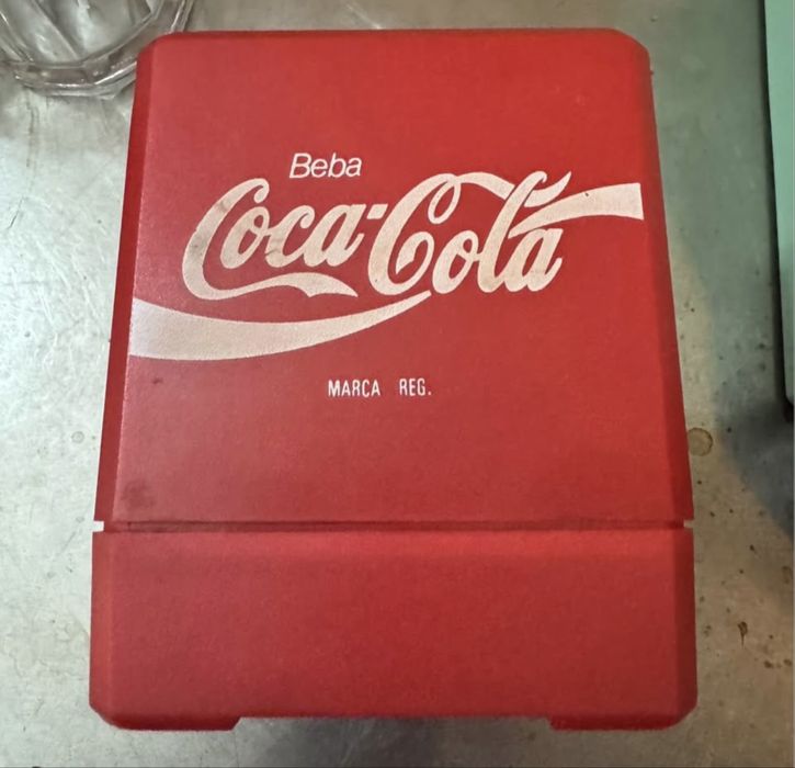 Guardanapeiro da coca cola