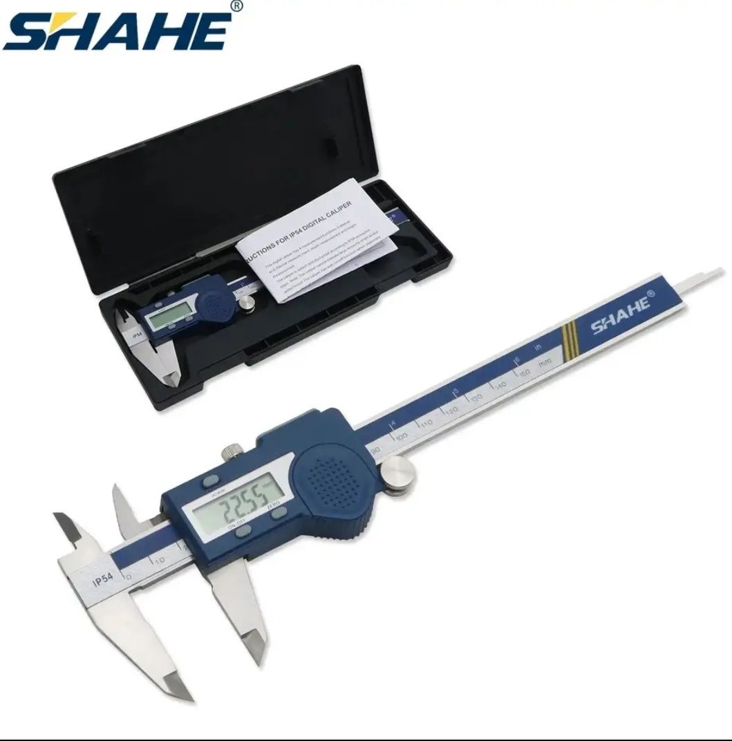 Штангенциркуль SHAHE 5112-150  електронний штангенциркуль шахе 150мм.