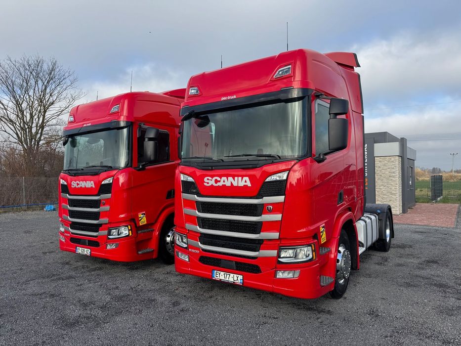 Scania R500 / Automat / Euro 6 / Klima Postojowa / Retarder / Przod Poduszki / Super Stan / z Francji