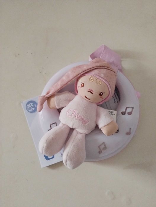 Mobile Natoou + Nattou Espiral + Chicco GoodNight Moon Rosa (lote 30€)