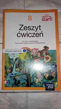 Zeszyt ćwiczeń Słowa na start 8 Język polski