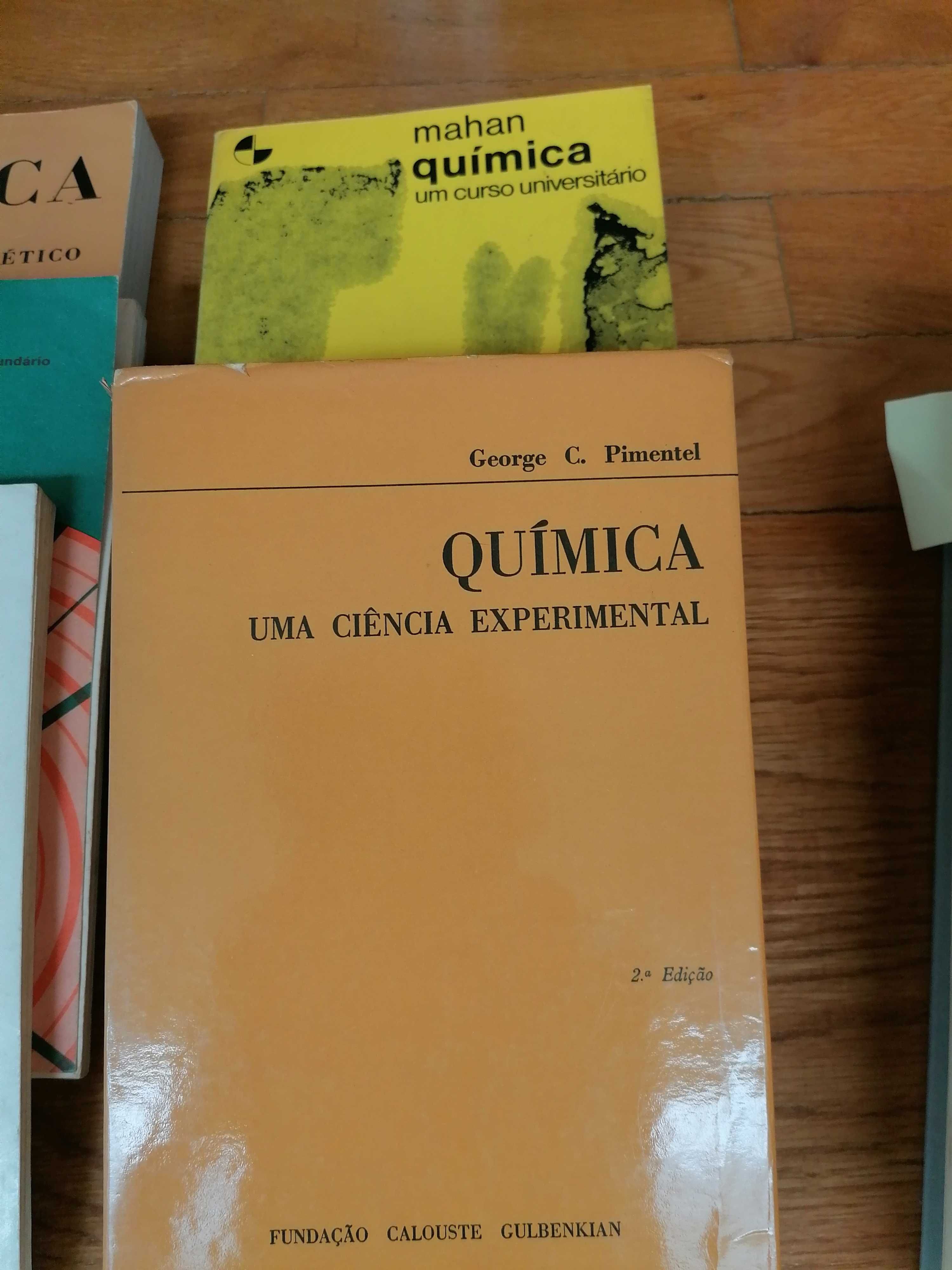 livros de física e química