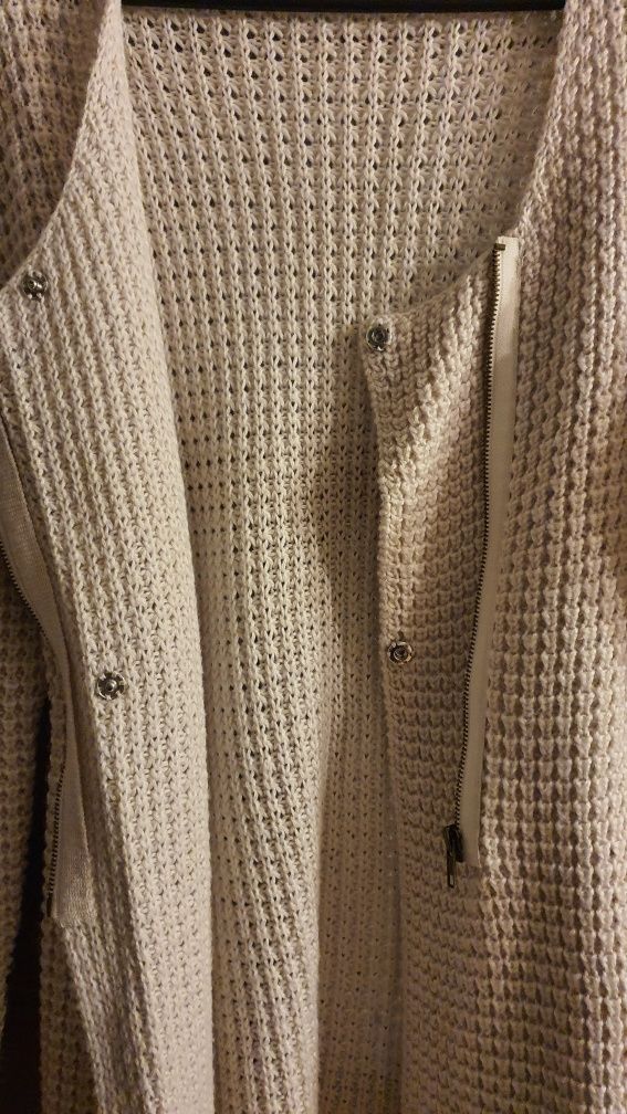 Intimissimi wełniany długi sweter kardigan 36-38