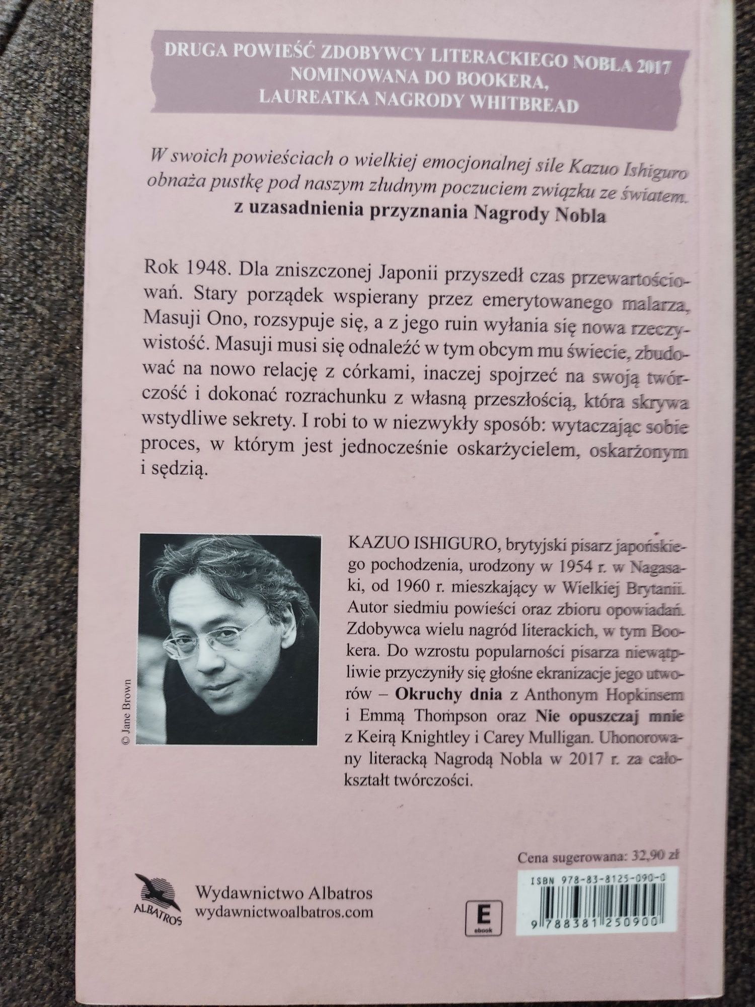 Lazio Ishiguro, Malarz świata ułudy, nowa