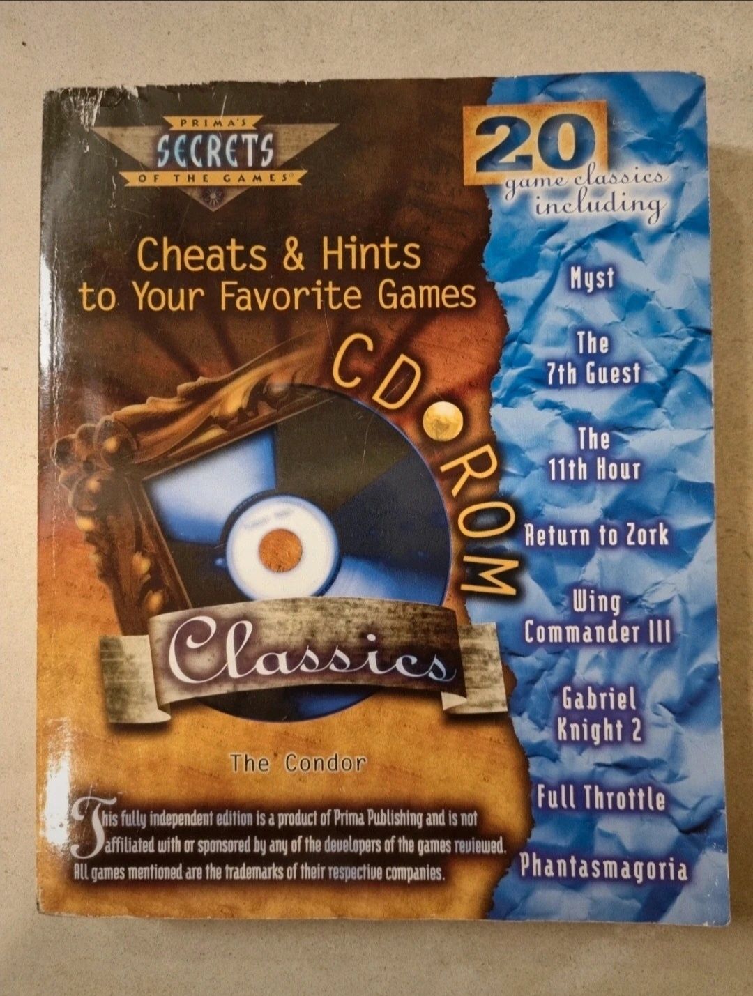 CD-ROM Classics livro jogos PC aventura Sierra LucasArts computador