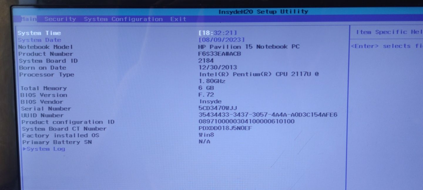 Ноутбук HP Pavilion 15-n093er