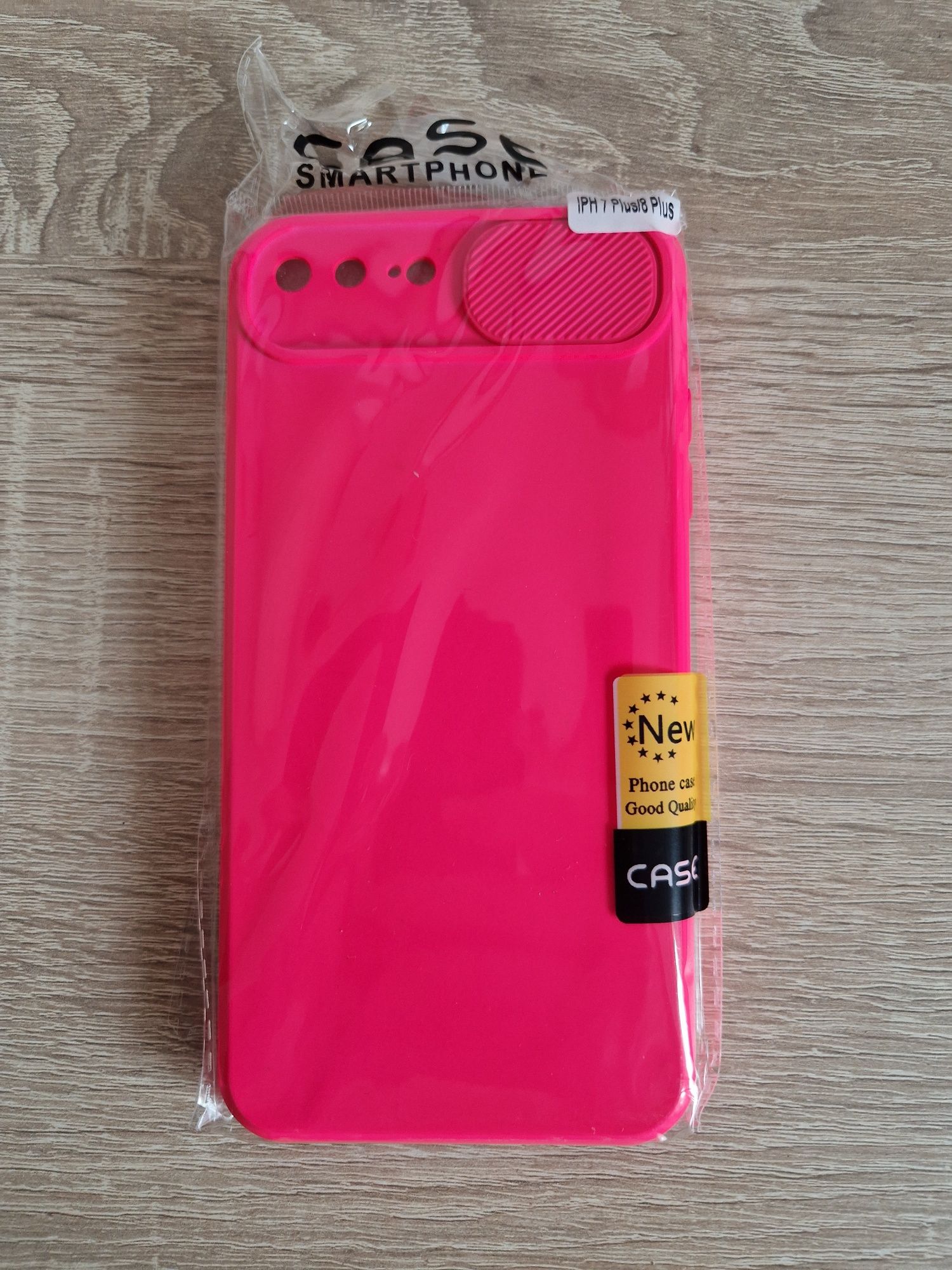 Camshield Soft do Iphone 7 Plus/8 Plus Różowy