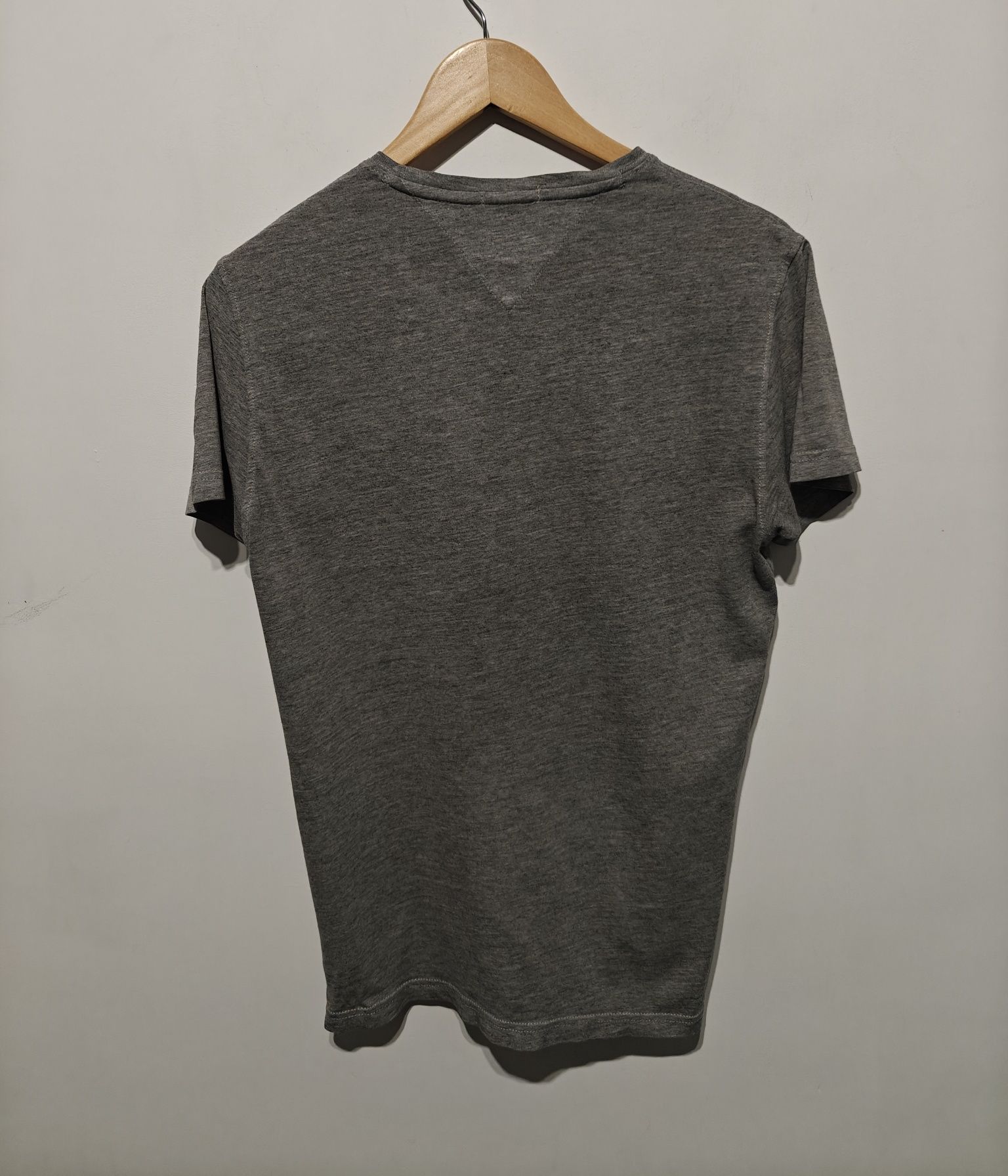 Tommy Hilfiger t-shirt koszulka sportowa męska logowana S