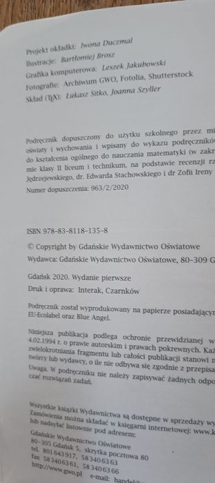 Podręcznik Matematyka z plusem 2