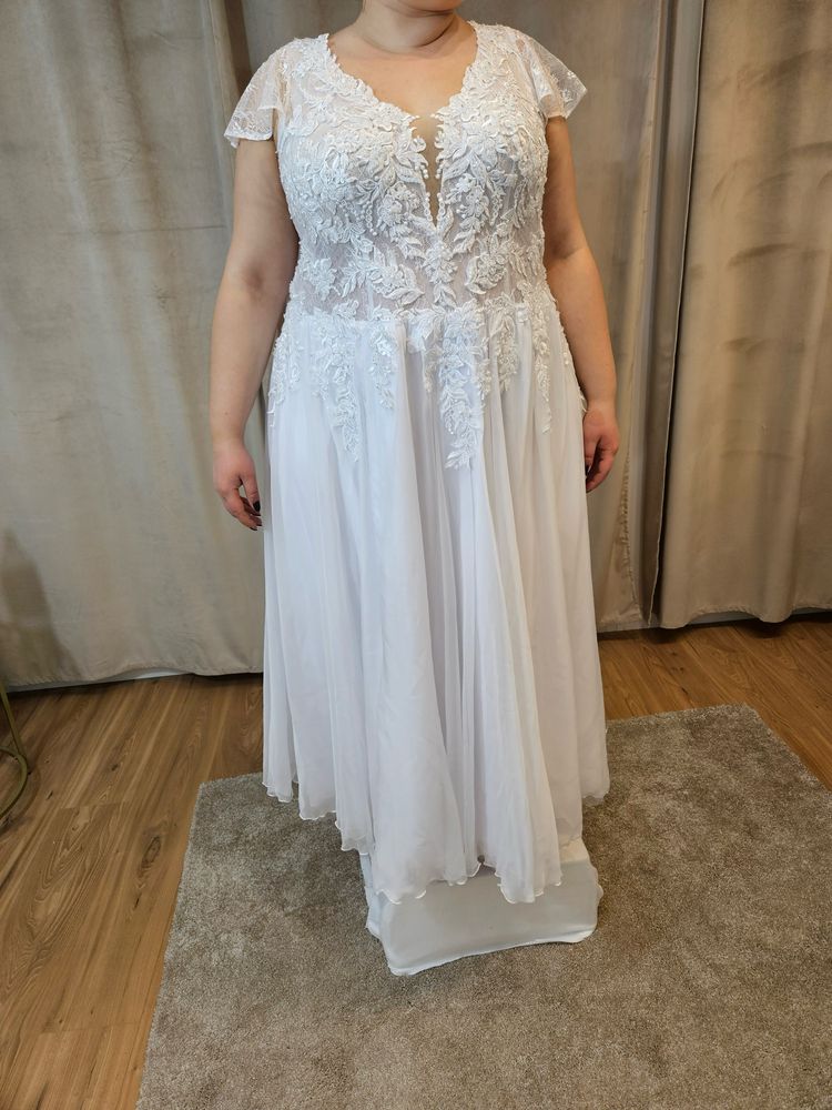 Suknia ślubna  rozmiar 52-58 plus size