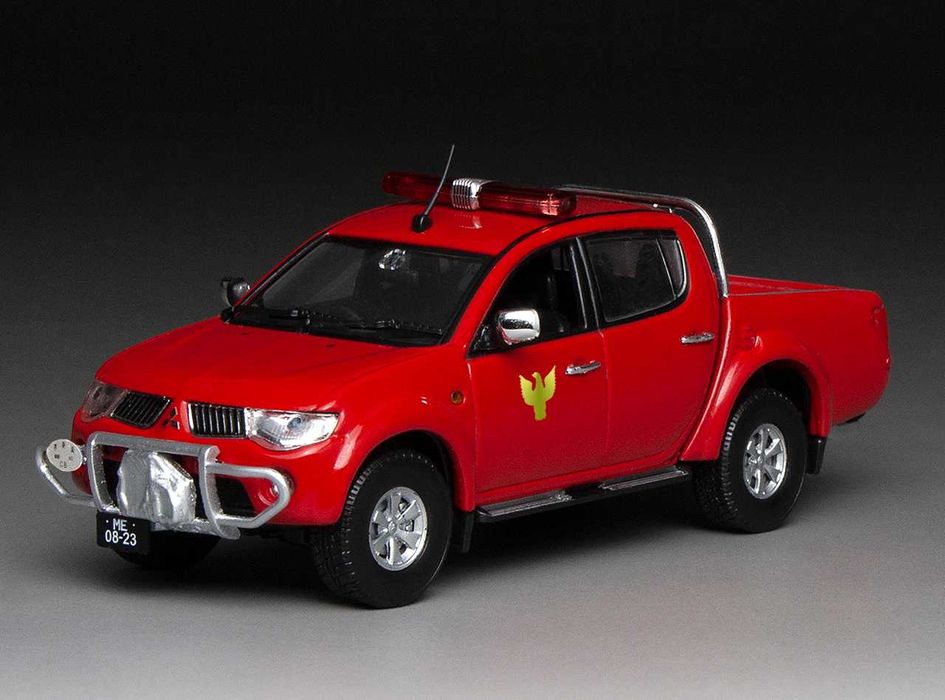 Vitesse Mitsubishi L200 Macau Fire Department 1/43