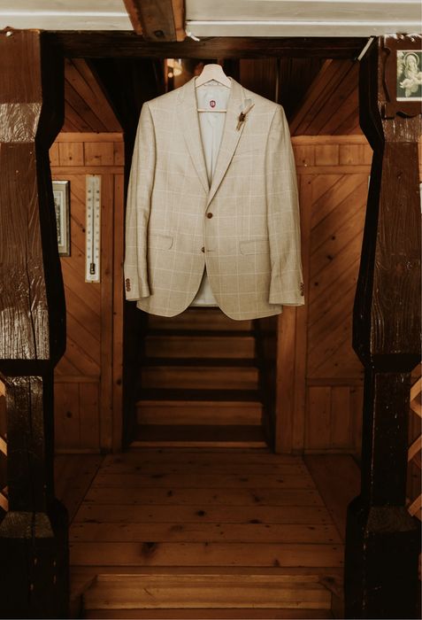 Boho garnitur ślubny