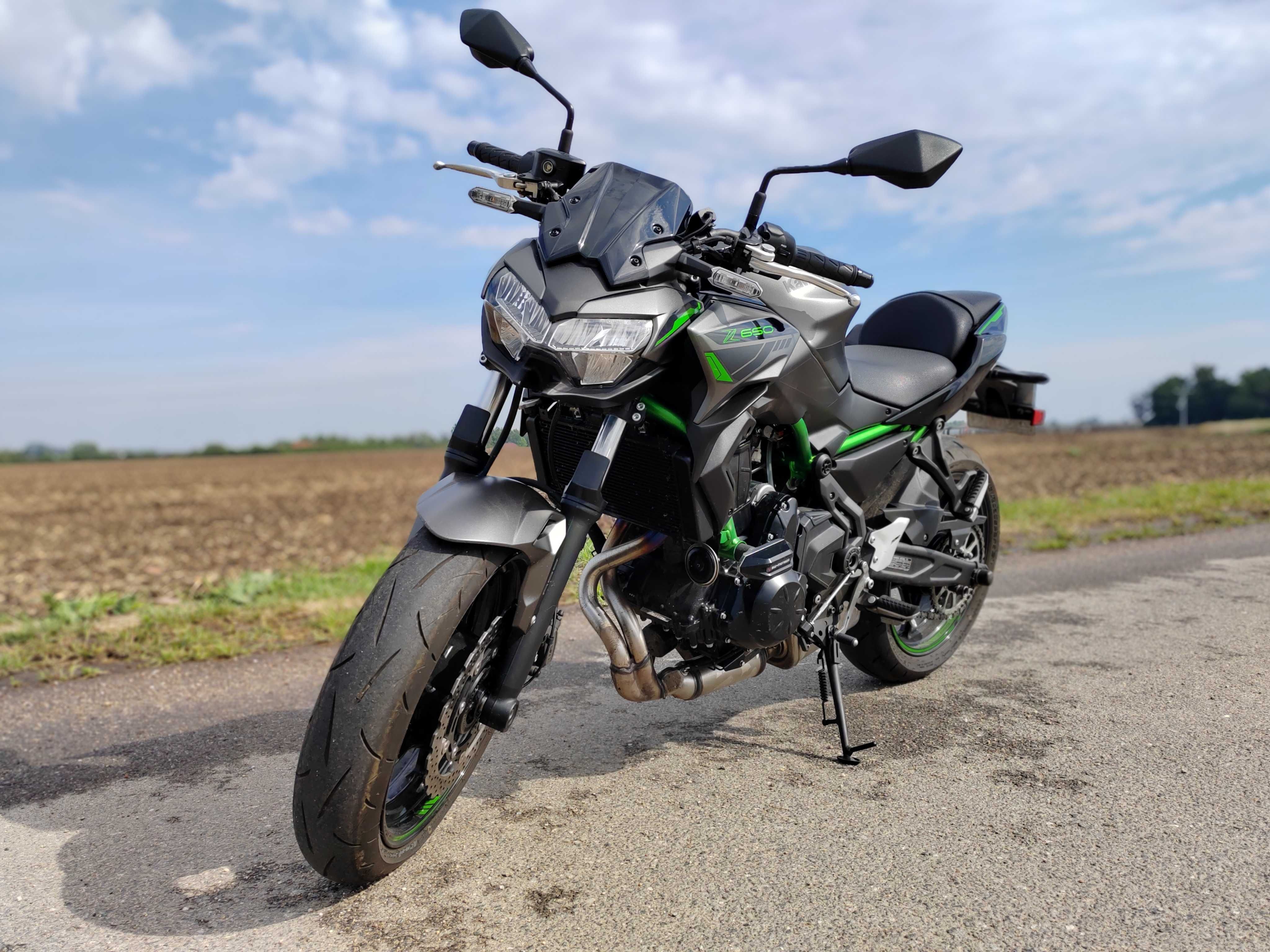 Kawasaki Z650 - kat A2 - na gwarancji