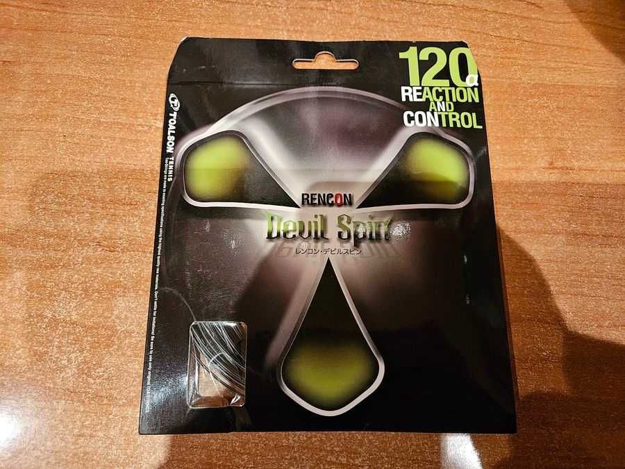 Naciąg tenisowy Toalson Rencon Devil Spin 1,20 mm