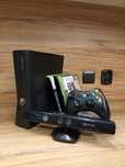 Xbox 360 + kinect + 3 gry