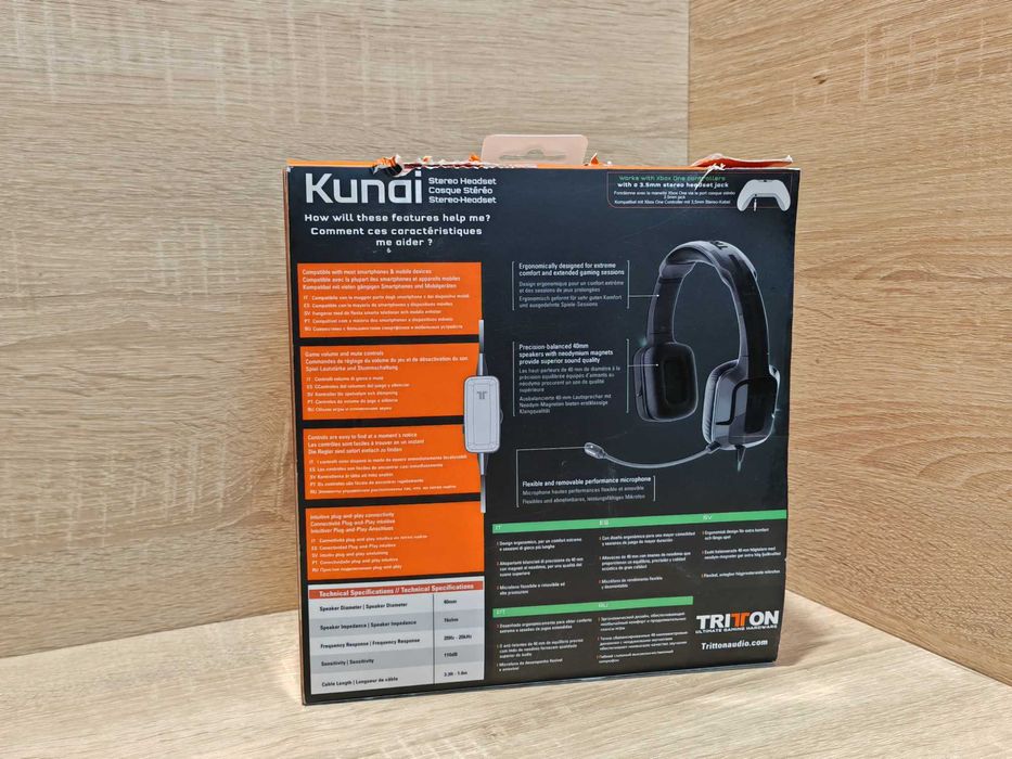 Słuchawki Tritton Kunai Xbox One czarny