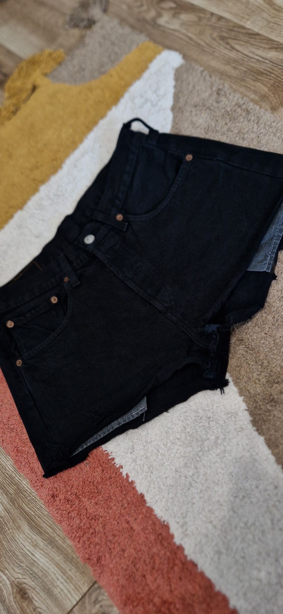 Levi's 501® | Spodenki Jeansowe | W31 L32 | Czarne | 100% Bawełna