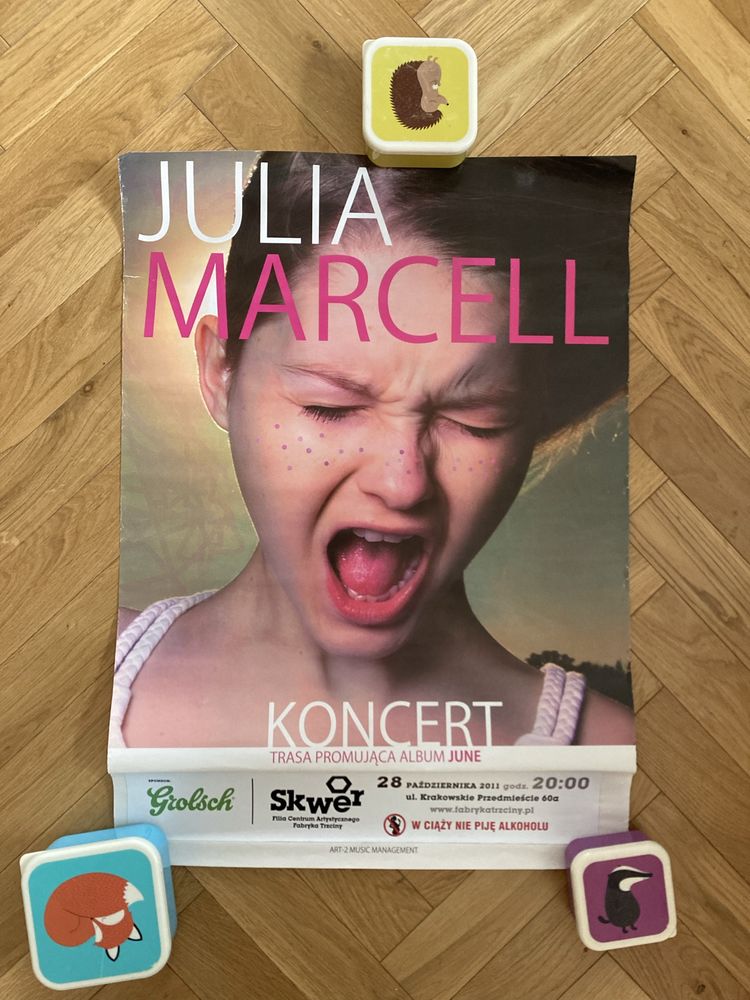 Julia marcell plakat koncertowy june