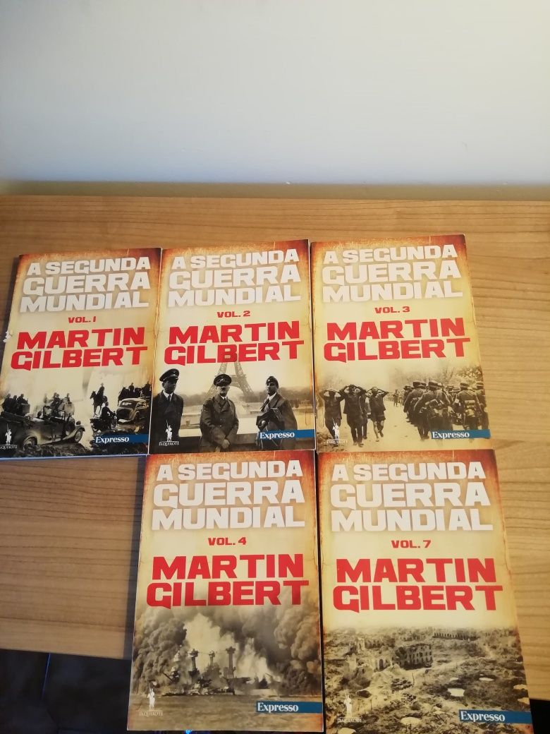 Livros coleção da segunda guerra mundial