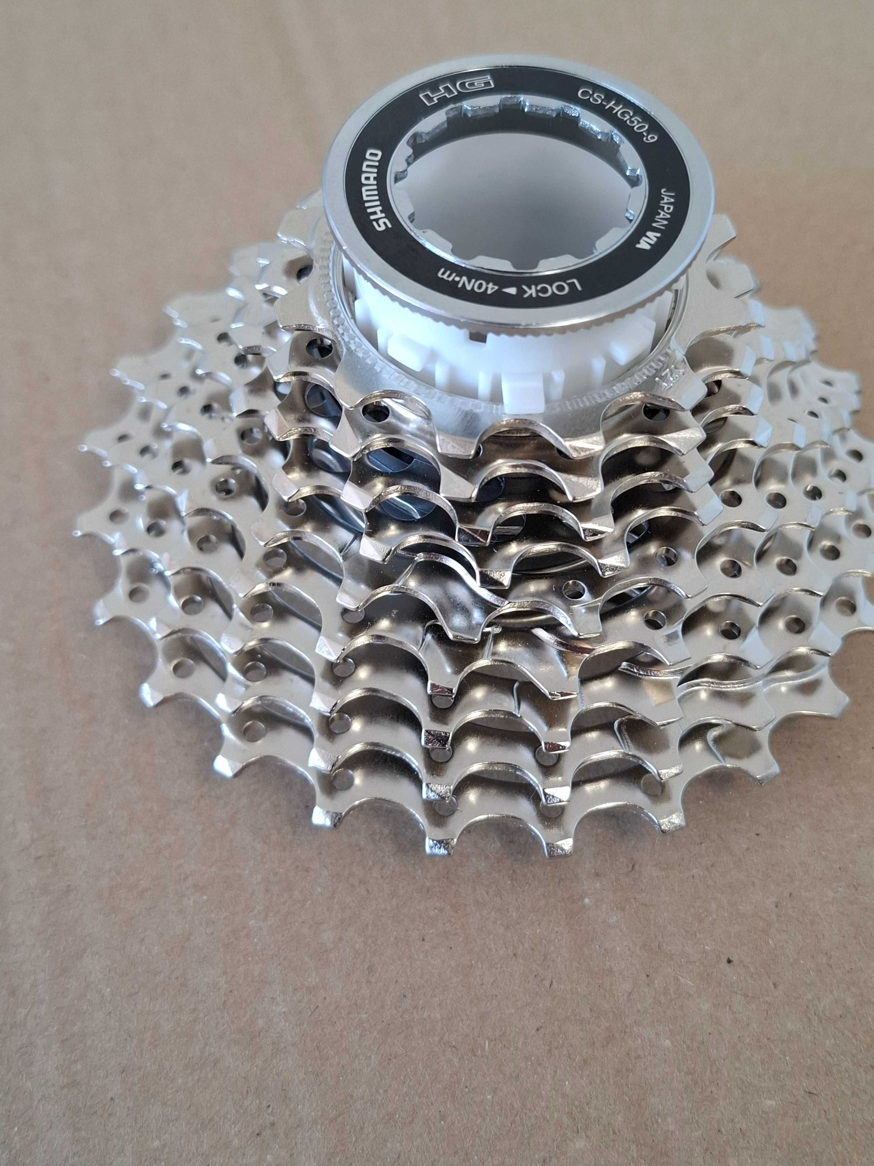 Shimano CS-HG50-9 Nowa Kaseta 9-rzędowa Tiagra/Sora 12-25T OEM