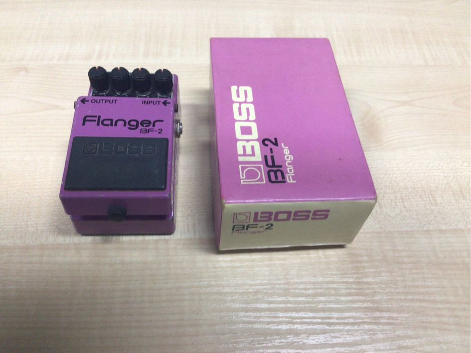 BOSS BF-2 - Flanger, made in Japan 80’s ( Purple Rain)