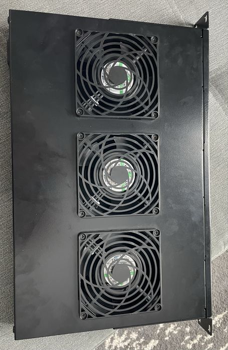 Panel wentylatorów do szaf RACK