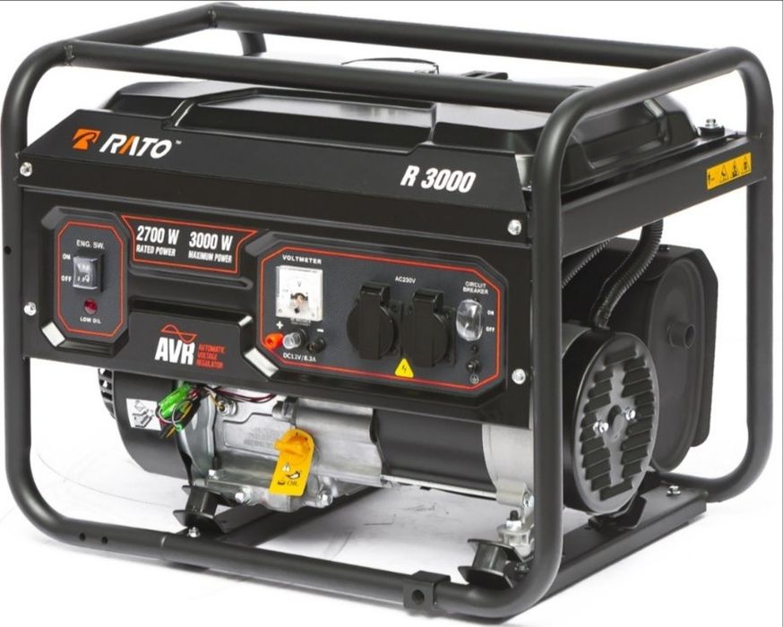 Генератор бензиновий Rato R3000-L 2.7/3 кВт AVR