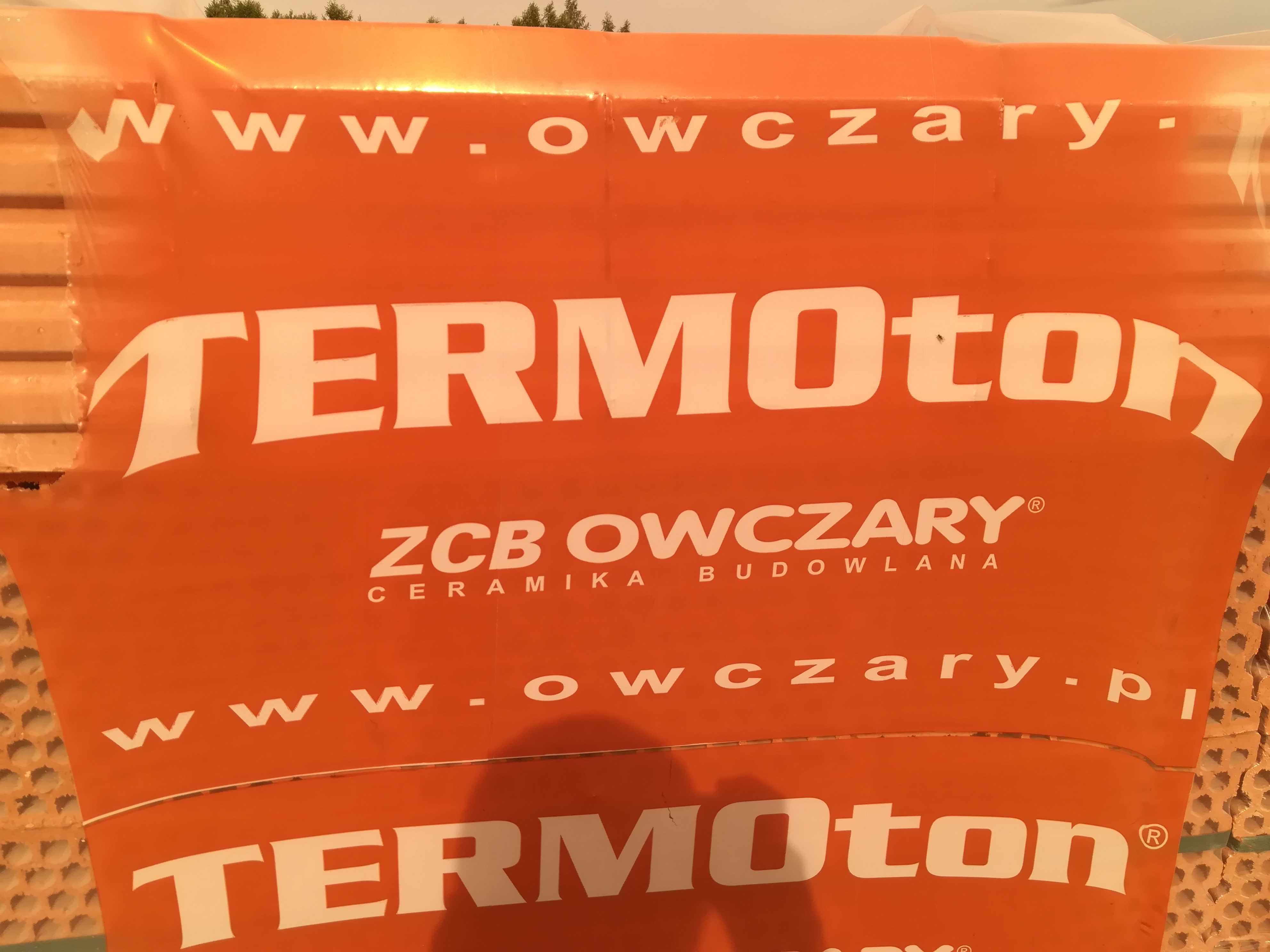 Brutto z Transp. Termoton PW25, Pustak ceramiczny, Cegła typ Porotherm