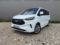 Ford Tourneo Custom Gwarancja, 170KM, automat, skóra, pierwszy właściciel, hak, TITANIUM