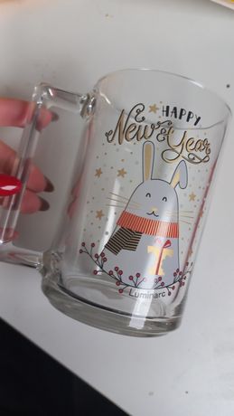 Чашка Новорічна Скляна