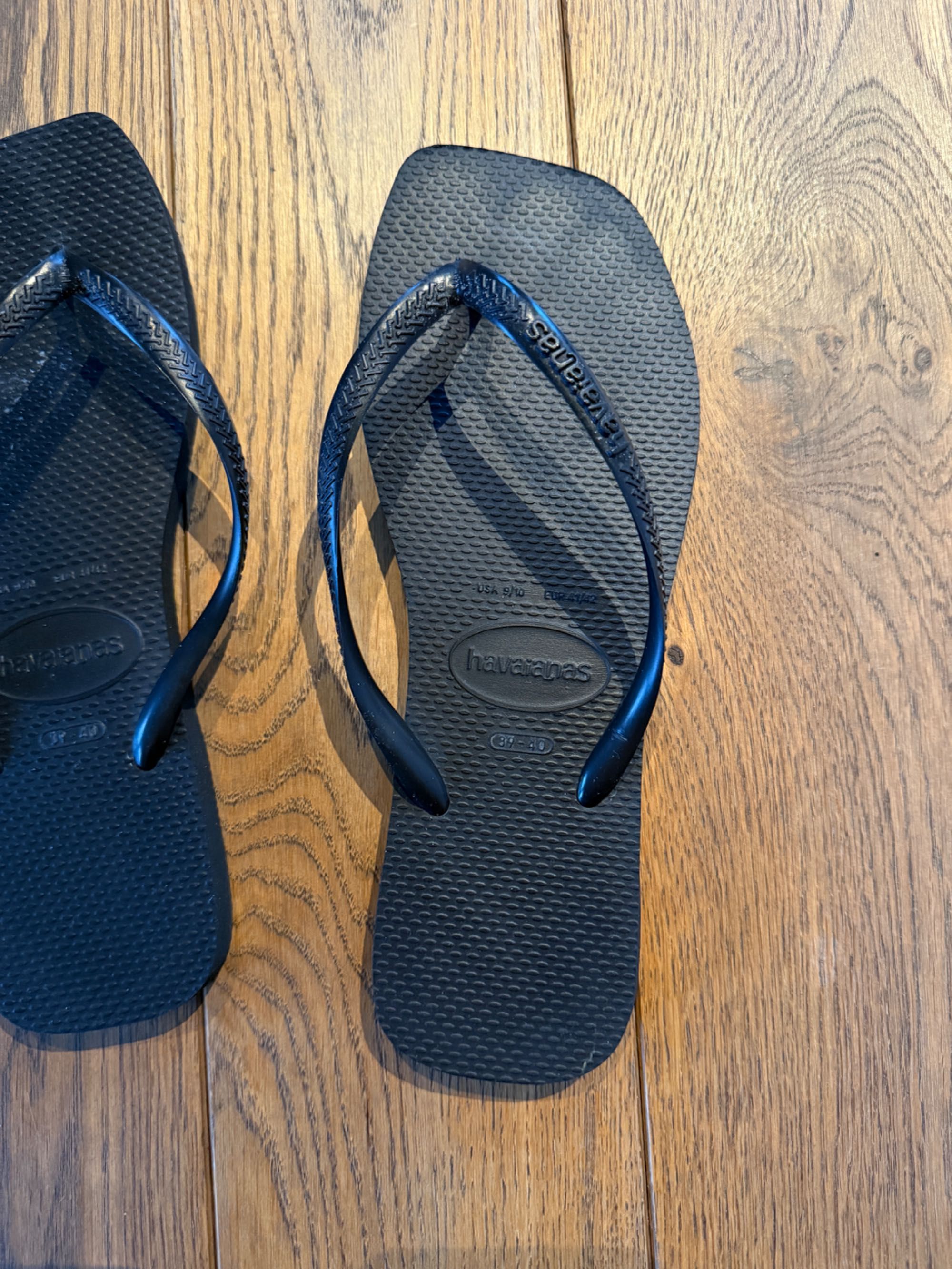 japonki havaianas x zara 39/40 czarne używane