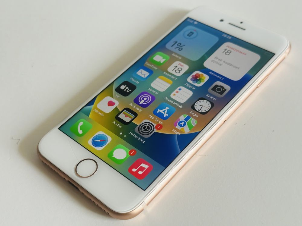 Apple iPhone 8 64GB Gold Złoty Super Stan Bez Blokad