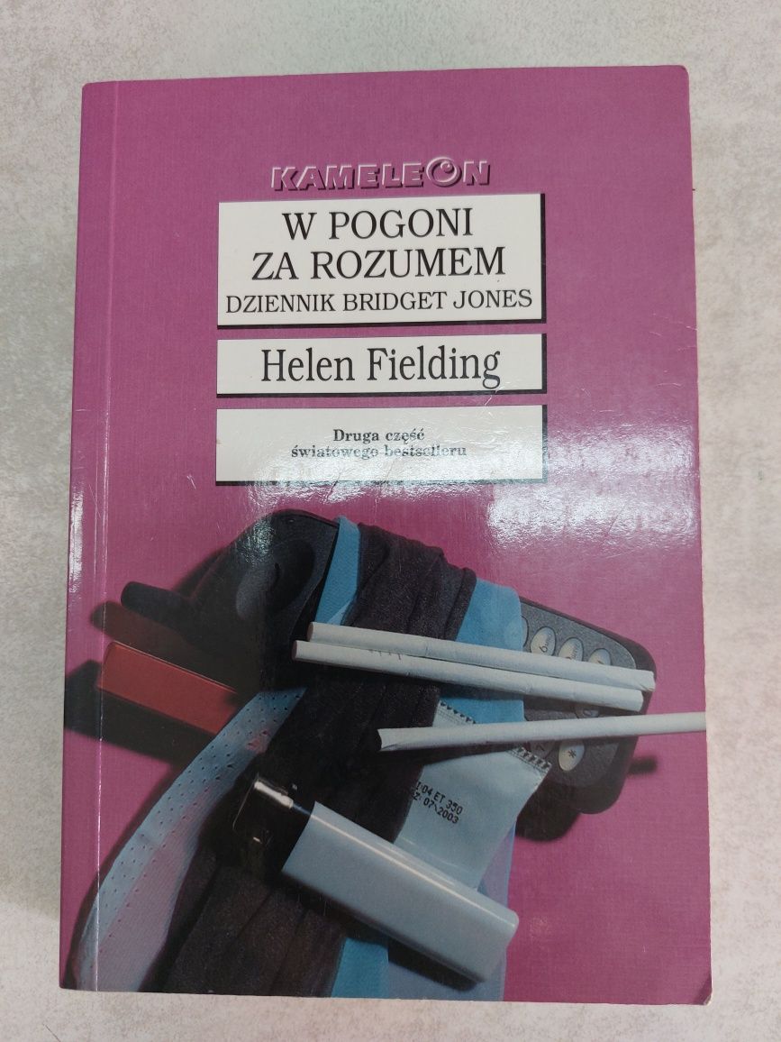 W pogoni za rozumem. Helen Fielding.  Książka pobiblioteczna