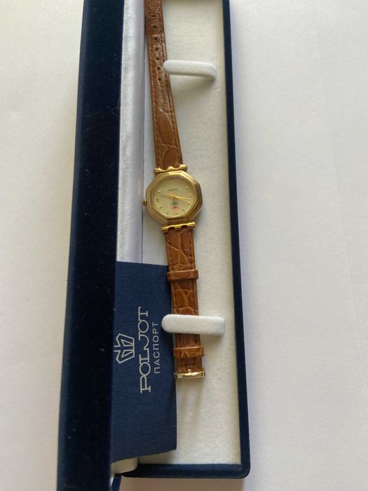 Колекційний жіночий наручний кварцевий годинник КГЗ "POLJOT"