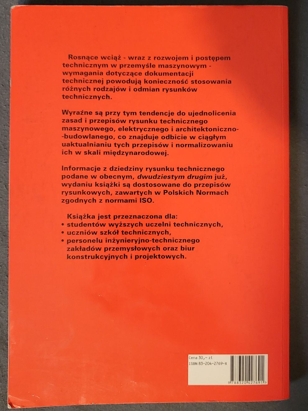 Rysunek techniczny maszynowy, Dobrzański. Jak nowa